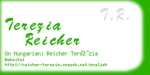 terezia reicher business card